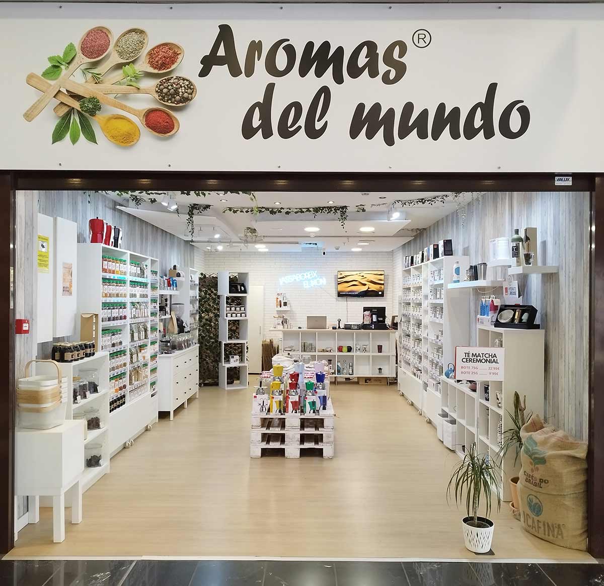 Tienda Barcelona Aromas del Mundo